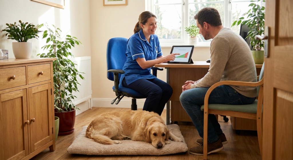 Individuelle Ernährungsberatung bei häufigem Erbrechen beim Hund