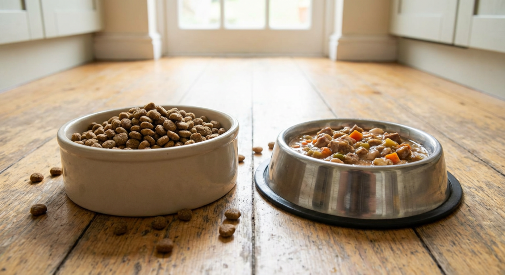 Unterschiedliche Futtersorten können Durchfall nach Futterwechsel auslösen