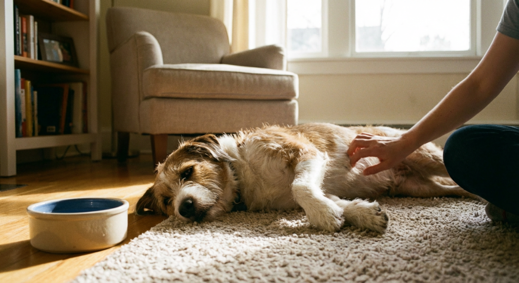 Bauchgeräusche beim Hund – meist harmlos, richtig einordnen