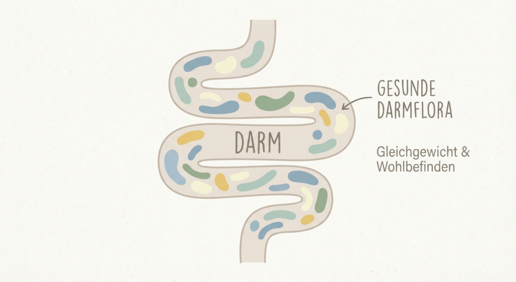 Darmflora beim Hund reagiert sensibel auf Futterwechsel